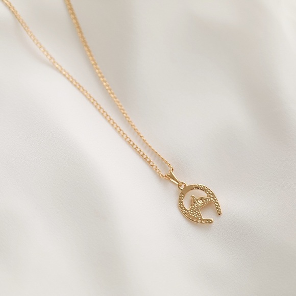 Horseshoe Equestrian Necklace - Picture 7 of 8